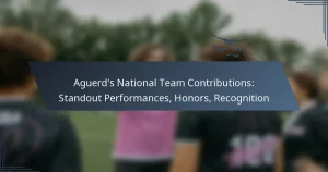 Aguerd’s National Team Contributions: Standout Performances, Honors, Recognition