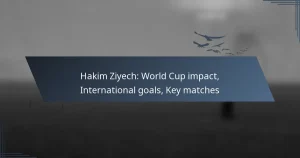 Hakim Ziyech: World Cup impact, International goals, Key matches