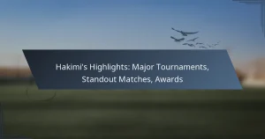 Hakimi’s Highlights: Major Tournaments, Standout Matches, Awards