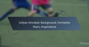 Sofyan Amrabat: Background, Formative Years, Inspirations